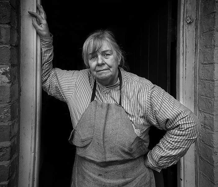 By the Doorway_Roger Hance.jpg - 2018 Exhibition - Portrait